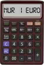 Nur Ein Euro Taschenrechner Calculator Download Herunterladen Downloaden Kostenlos Umsonst Gratis Bilder Grafiken Images Cliparts Fotos Photos